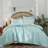 Microfiber Geometric Bedding Reversible Soft Quilt-1521934274-1523415980