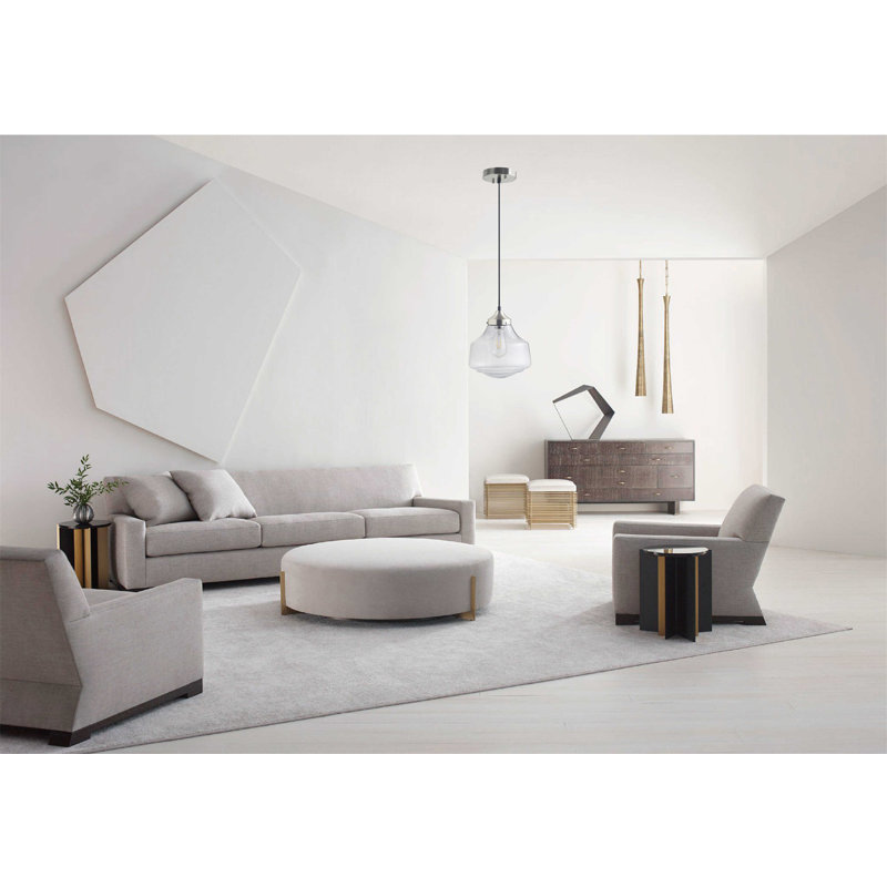 Luminaire suspendu gris clair Dreyfuss 1