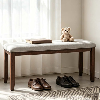 Banc rembourré pour chambre à coucher