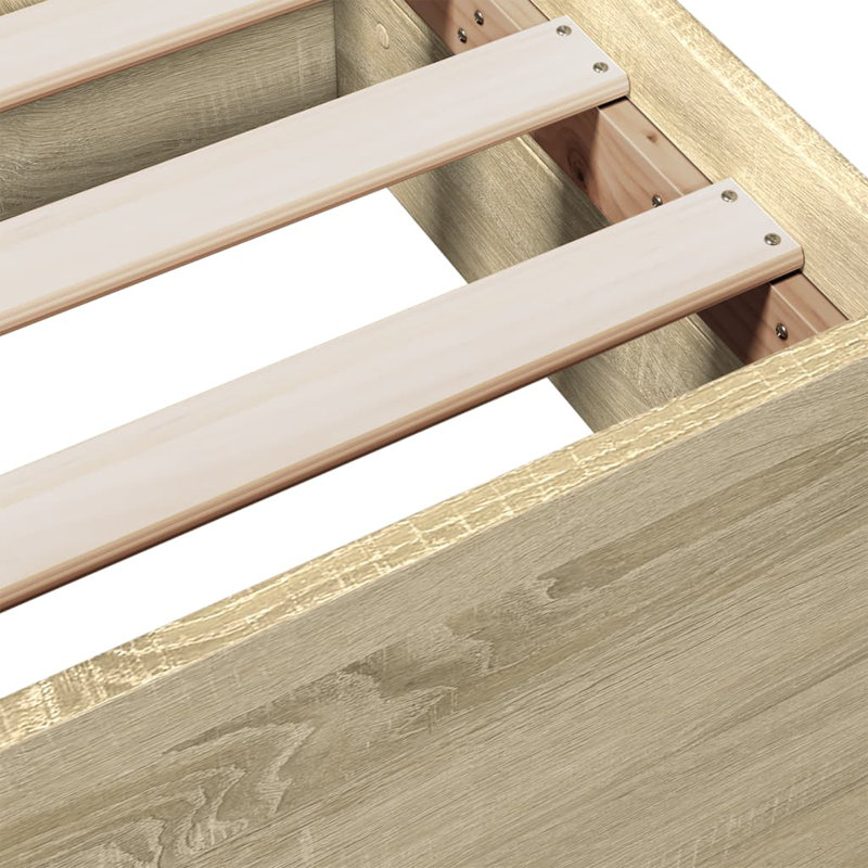 Peltz Bed, Kingsize (5'), Sonoma Oak