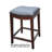 Upholstered Counter Stool with Solid Wood Frame