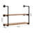 Jayziah 2 Piece Pine Floating Shelf