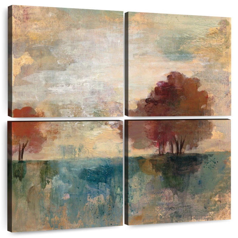 Avery paysage monogramme III, H 18 po x l 18 po