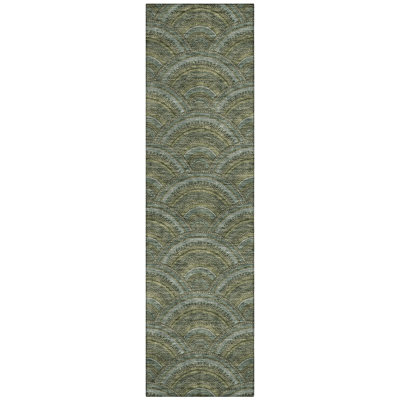 Chantille Washable Geometric Indoor / Outdoor Rug