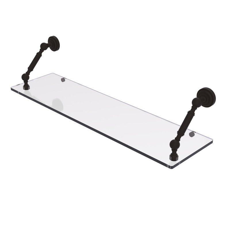 Tablette flottante Marchmont, 7.3" H x 30" W x 8" D, Bronze huilé