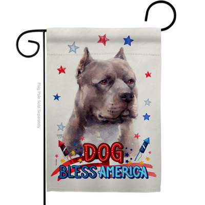 Double Sided 18.5'' H x 13'' W Polyester Animal Garden Flag