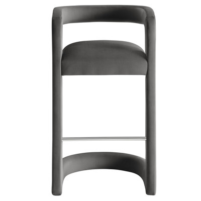 Winslow Performance Velvet Stool