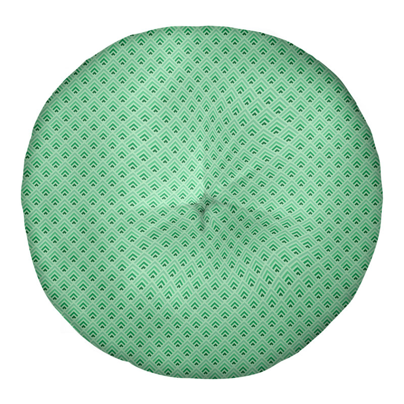 Coussin Katelyn Elizabeth, 26 po x 26 po, Vert