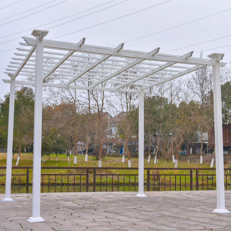 9,7 pi L 9,7 pi. Pergola en métal