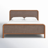 Omena Bed Warm Brown