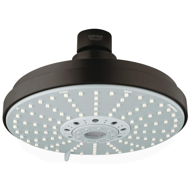 Pomme de douche à pluie multifonctionnelle avec DreamSpray Cosmopolitan Rainshower, Bronze huilé