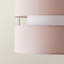 Blended Fabric Drum Pendant Shade-1589333946-1589333950