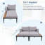 Méridienne double d'extérieur Vianette-1113837774-1096328557