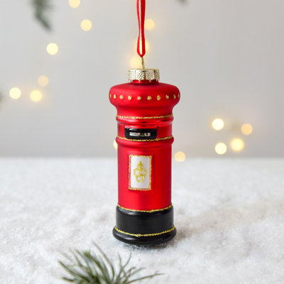 Christmas Glass Ornament Set Unique Snowman And Tree Decorations For Holidays Home Decor