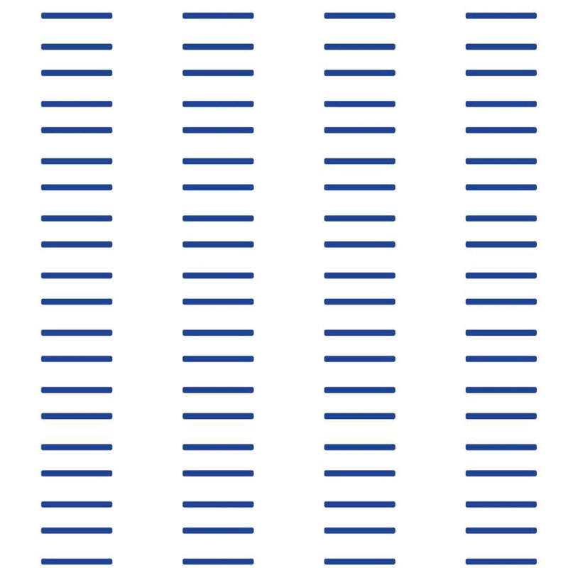 Mrs Paranjape Papers Dashing 10' L x 24" W Wallpaper Roll, Peel & Stick, Self-adhesive, Yves Blue