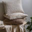 Cream Square Throw Cushion
