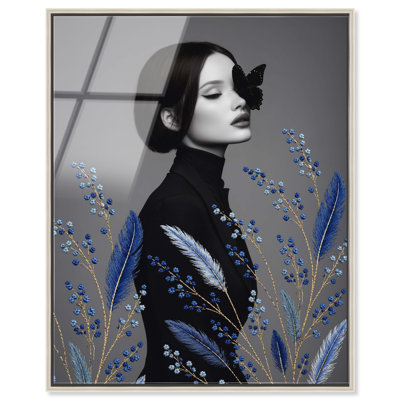 «She Dreams of Meadows», impression murale tendance imprimée par Notoriart, prête à être suspendue, H 15 po x l 10 po