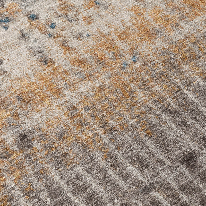 Machine Washable Indoor/Outdoor Chantille ACN2406 Abstract Rug, Rectangle 9' x 12'