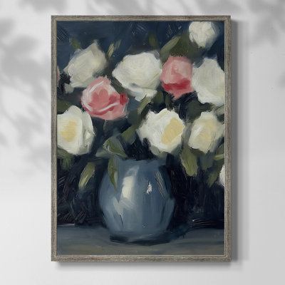 FLORAL Series DCXXIII Framed Print - Solid Wood
