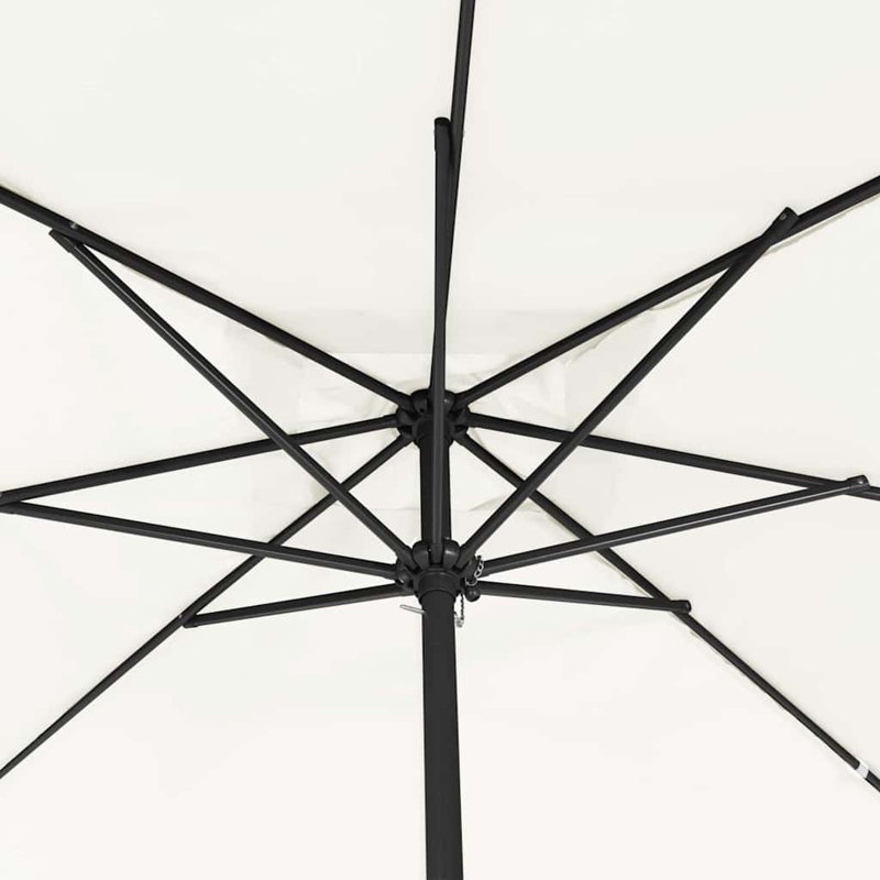 Balcony Screen, White/Black
