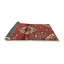 Tapis traditionnel rouge / beige Thionville-489918794