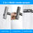 Single Handle Pull Down Sprayer Kitchen Faucet in Graphite Gray