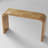 Shelmerdine 52" W Burlwood Console Table-1868126227