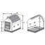 Maison pour chien Dog Palace
