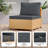 Joeanthony 4 - Person Modular Patio Conversation Set with Cushions-504745204