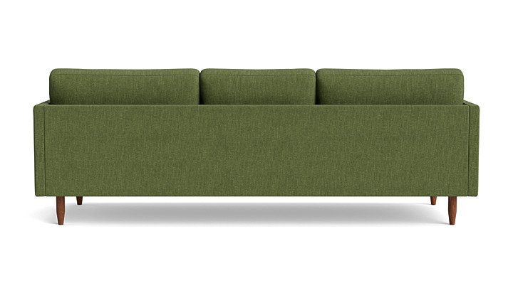 Skinny Fat Sofa (95"), Performance Weave - Basil