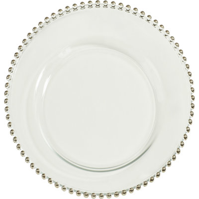 Vernon Glass No Pattern Charger