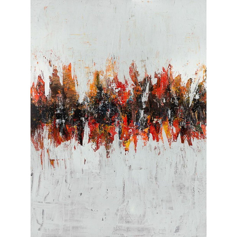 Gateway On Giclee Canvas Hand Embellished Art Print, 48" H x 36" W x 1.5" D
