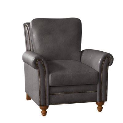 Fauteuil inclinable standard en cuir véritable de 36,5 po Richardson