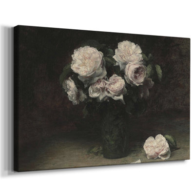 Cavas à motif floral rétro