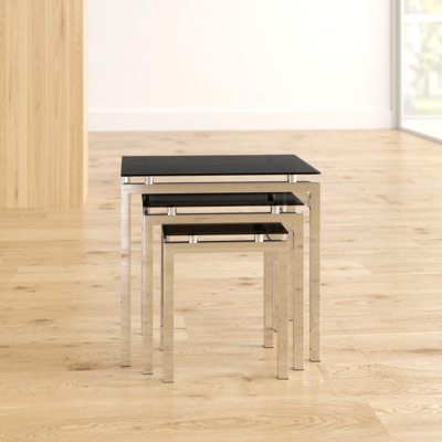 Millington Glass Top Nesting Tables