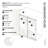 Astro 64 - 68 in. x 78 in. Fully Frameless Glass Sliding Shower Door-59183091