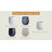 Indoor/Outdoor Large Corso Fiberstone Planter - Light French Gray 21"H (Opening 15")-1175588652-1175588655
