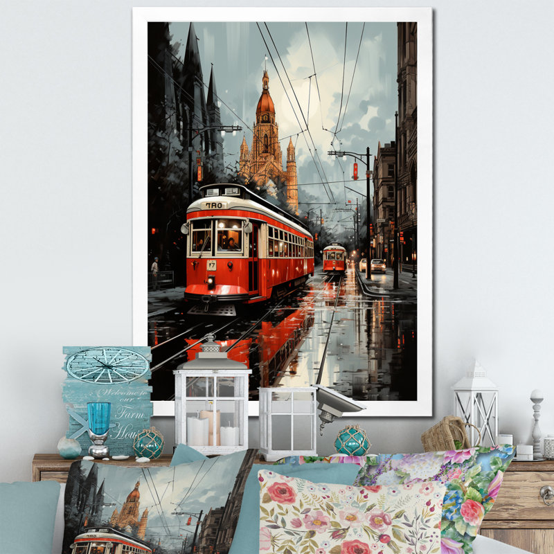 «Lynese Toronto Urban Contrast I», reproduction sur toile, H 20 po x l 12 po x P 1 po, Cadre photo blanc