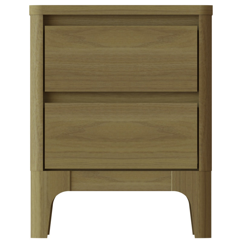 Cleary 41.2cm W Particle Board / Chipboard Bedside Table