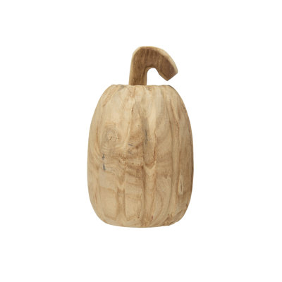Carved Paulownia Pumpkin