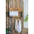 Laundry Rack with Accordion Design - 20" x 14" x 20" - Brown and Black