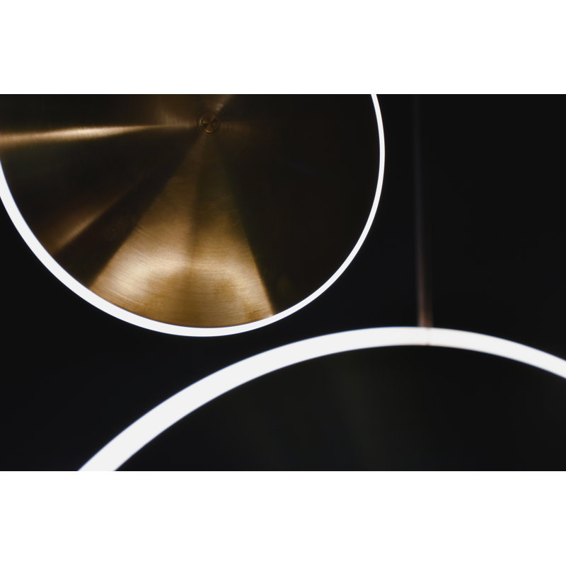 Chrona Dish 10V Brass, Solid Brass, 10" H x 10" W x 2" D
