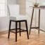 Tabouret de comptoir pivotant