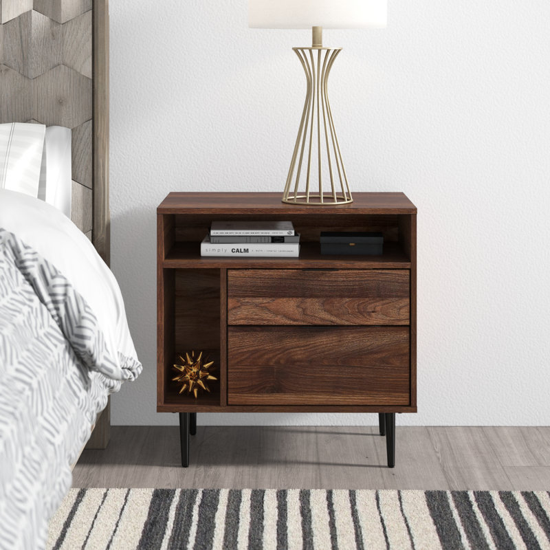 Ridlon End Table, Dark Walnut