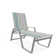 Holna Outdoor Rust-Resistant Metal Chaise Lounge