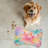 Leaf Patterns - Bone Shape Feeding Mat