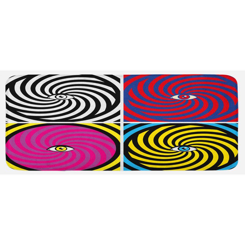 Modern & Contemporary Polyester Kitchen Mat