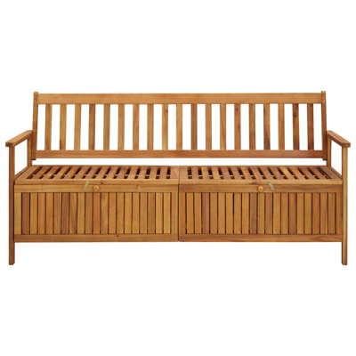 Cadhla Solid Wood Acacia Outdoor Bench