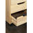 Carrena Solid Wood 6 Drawer Rolling Storage Cart-1163318251