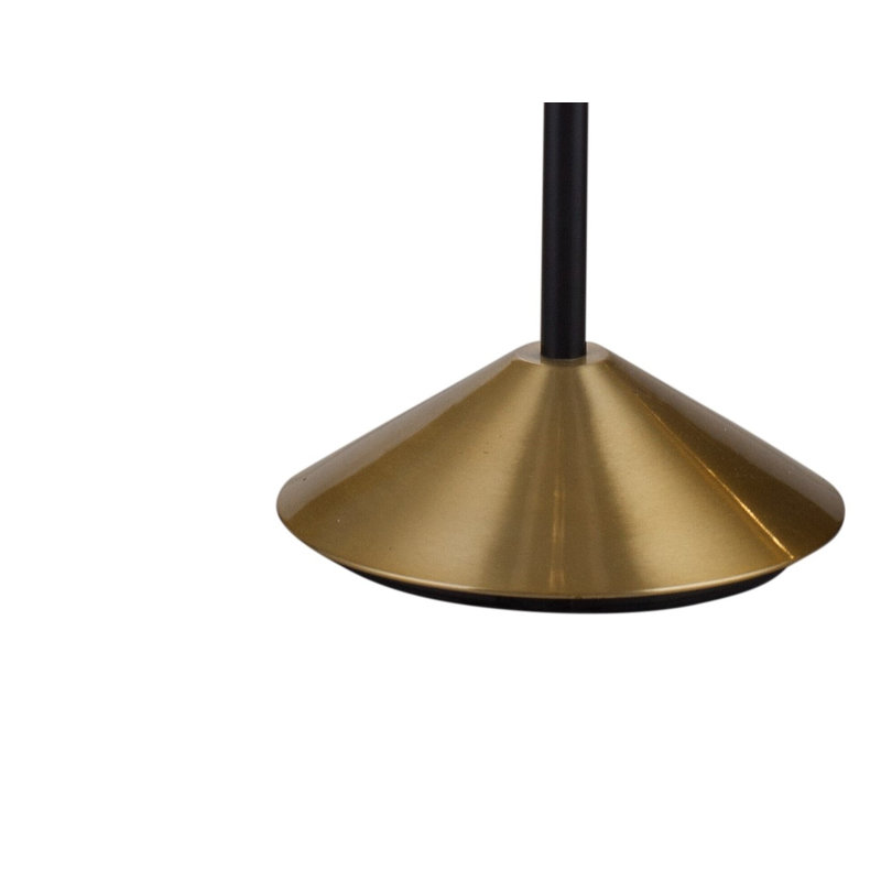 Lampe sur pied traditionnelle brune 62 po Finan